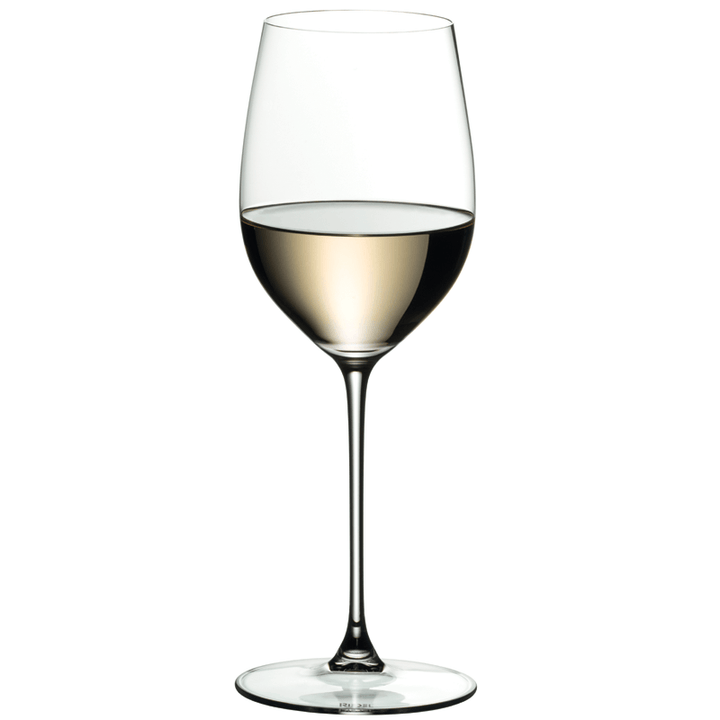 Dry white wine Viognier in a glass