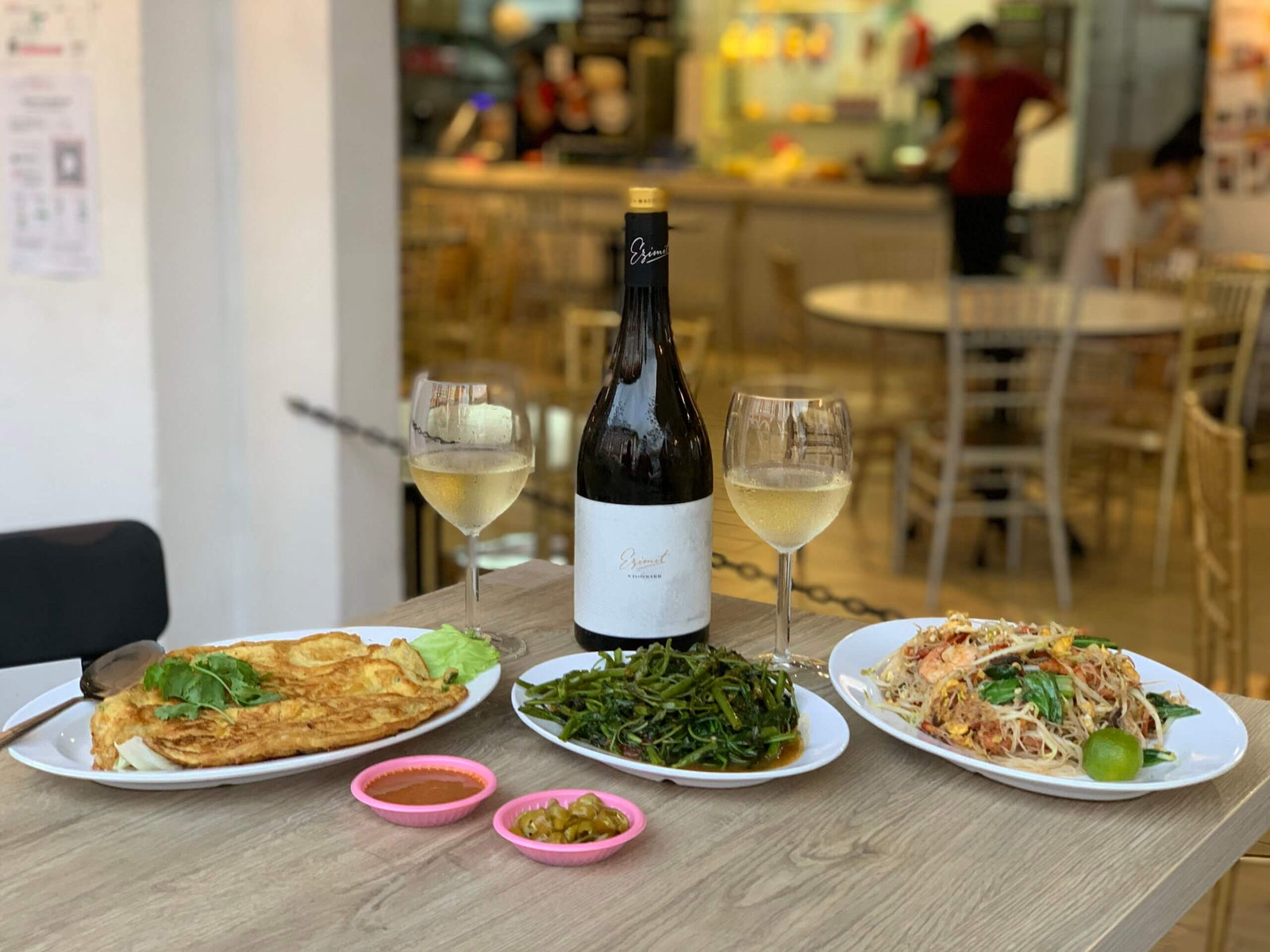 Viognier and the Wok