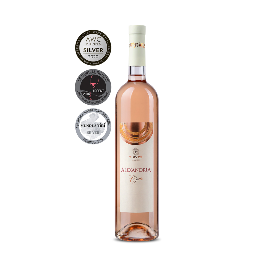 Tikves Alexandria Cuvée 2023, Rosé