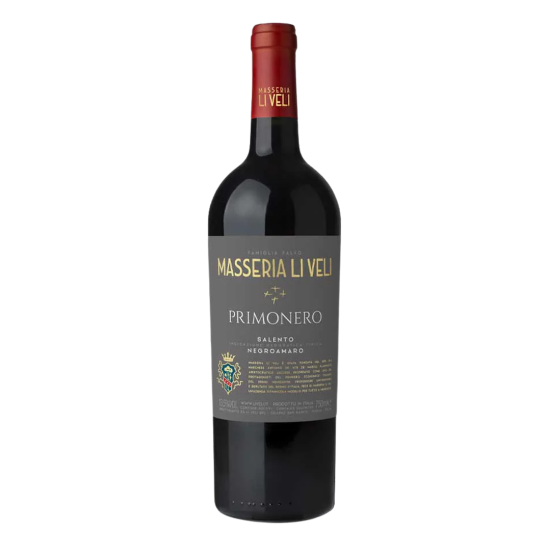 Li Veli Primonero Salento IGT Negroamaro 2020 Red Wine | Puglia, Italy