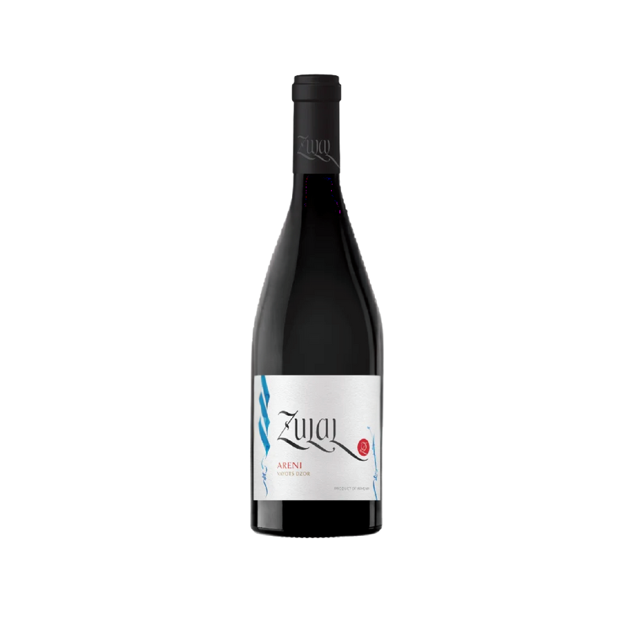 Zulal Areni 2020 bottle – Armenian red wine from Vayots Dzor made from indigenous Areni grapes